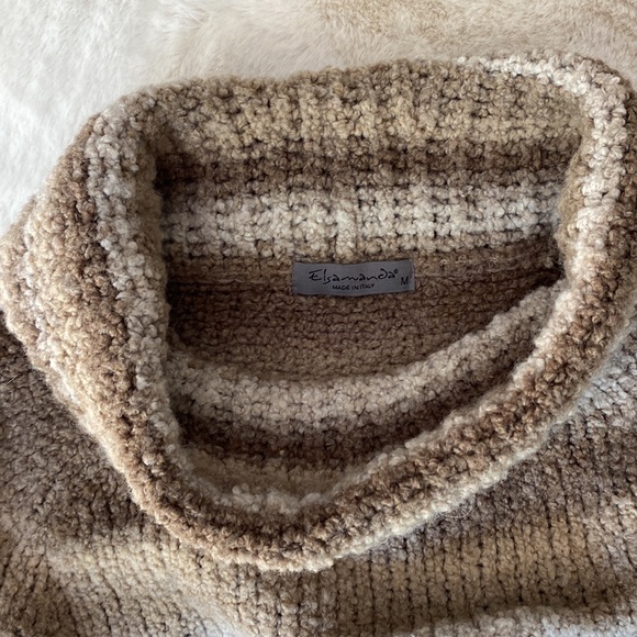 Elsamanda Made in Italy Chunky Wool Sweater - Picture 3 of 6